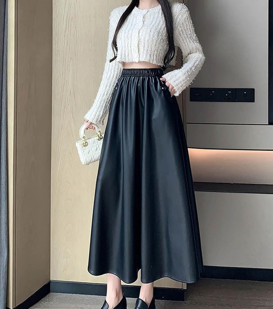 RANDOM TUCK HEM SKIRT ブラック　Sサイズ Ameri（アメリ）の「RANDOM TUCK HEM SKIRT（スカート）」 - WEAR